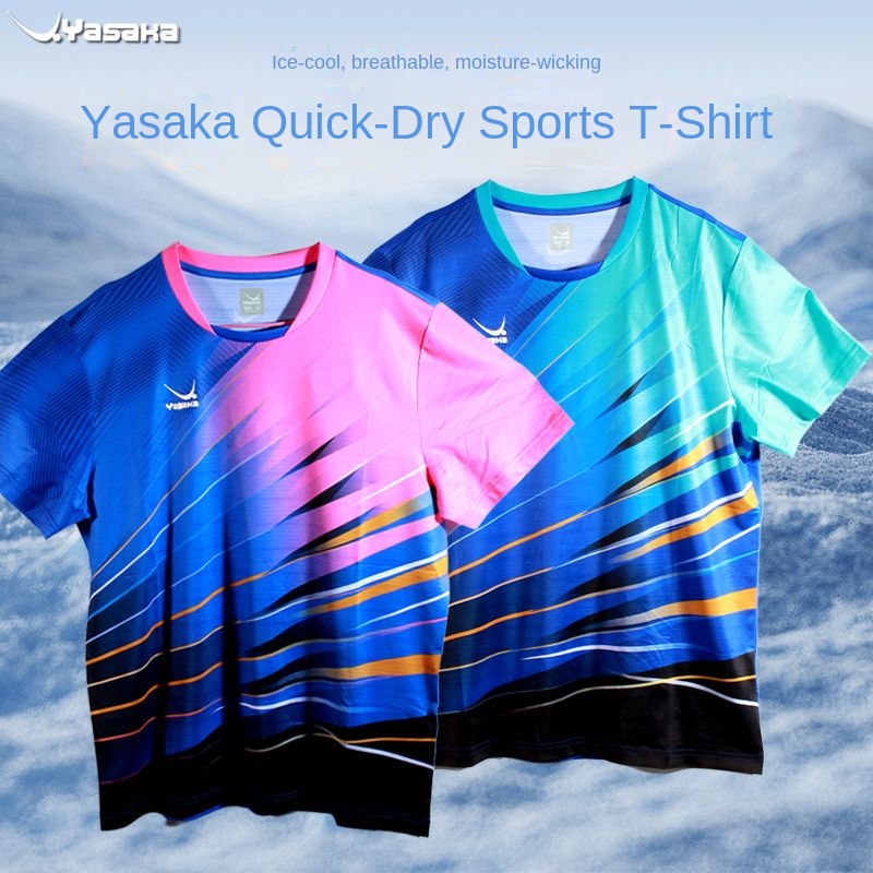 Table Tennis Shirt - YASAKA Konkurs tenisa stołowego Mundur sportowy,