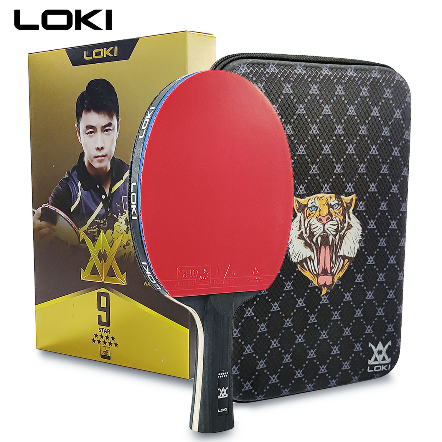 Table Tennis Bat Butterfly - Rakieta do tenisa stołowego LOKI 9