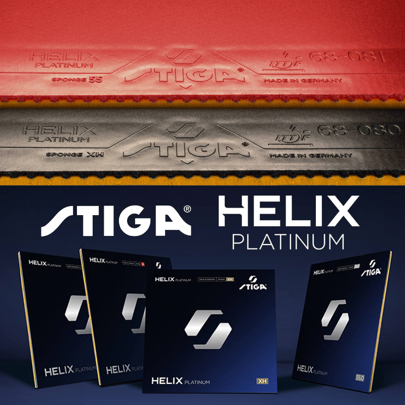 Table Tennis Elite - Guma do tenisa stołowego STIGA HELIX