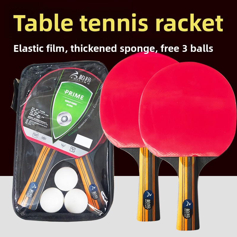 Table Tennis For Kids - Dwustronna gumowa rakietka do tenisa stołowego