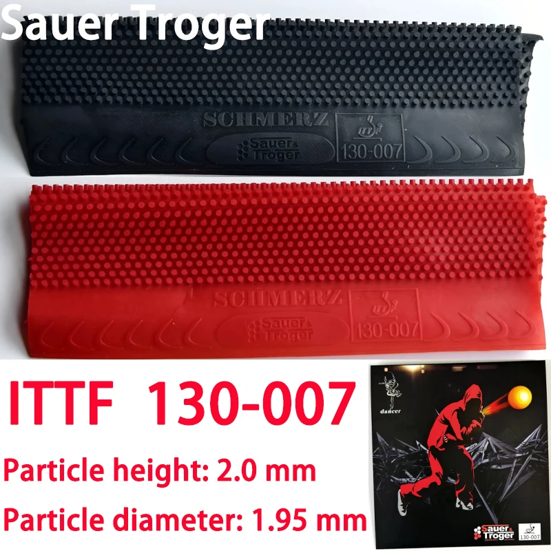 Table Tennis Double - Sauer Troger Dancer 007 Pojedyncza Guma