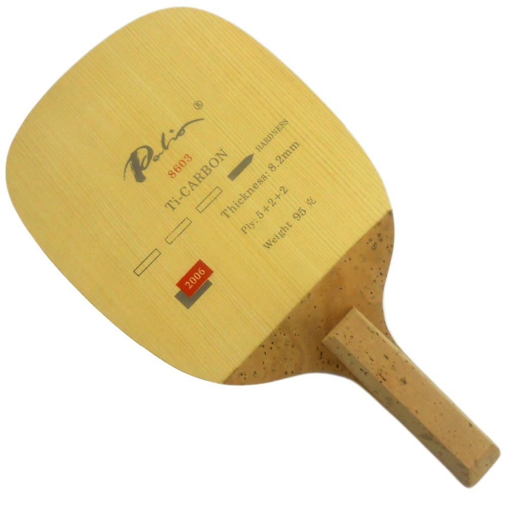 Table Tennis Forehand - PALIO 8603 Carbon Titanium rakietka do