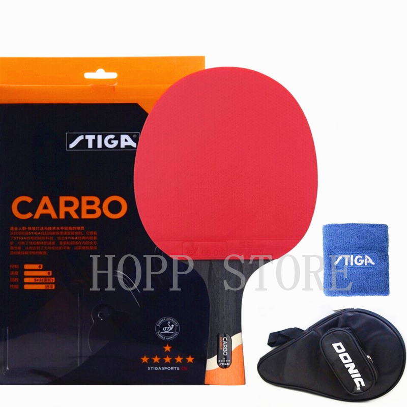 Table Tennis Forehand - STIGA 6 Star Racket ofensywne profesjonalne