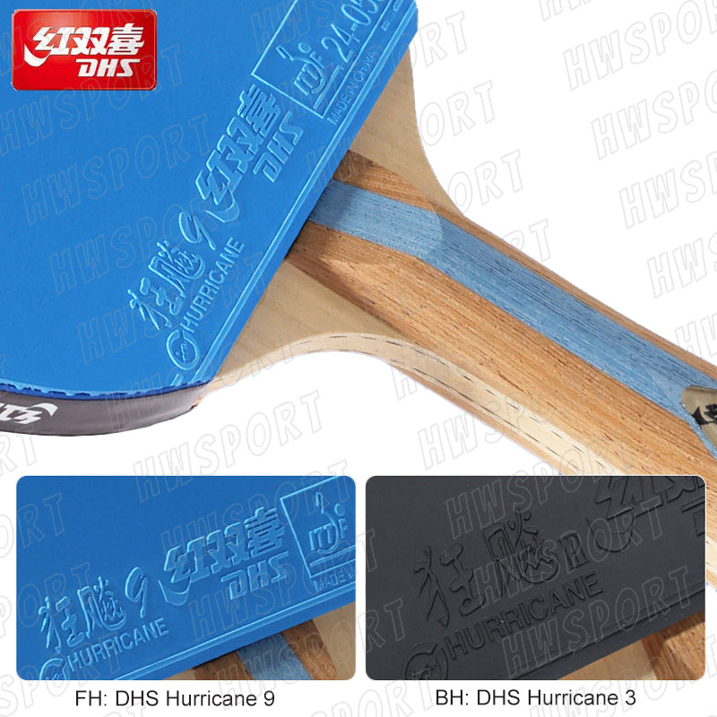 DHS 6 gwiazdek kolor rakieta d – Table Tennis Bat Butterfly recenzja i cena
