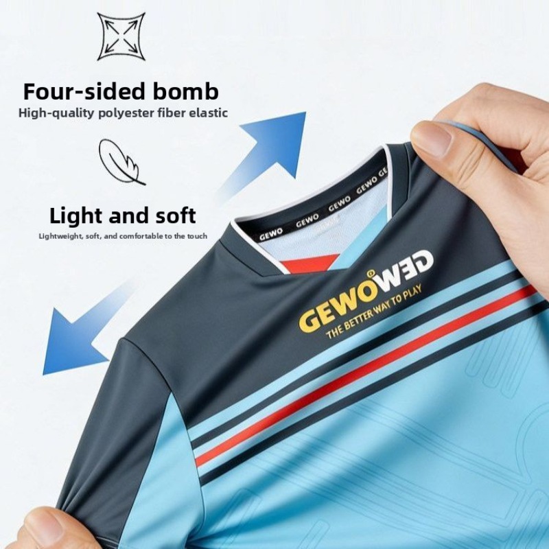 GEWO nowa koszulka sportowa do – Table Tennis Shirt recenzja i cena