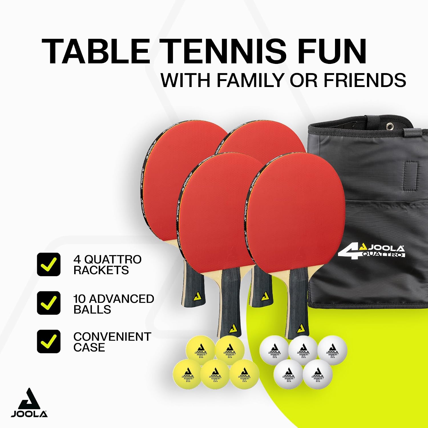 Zestaw do tenisa stołowego z 4 – Table Tennis Reference recenzja i cena