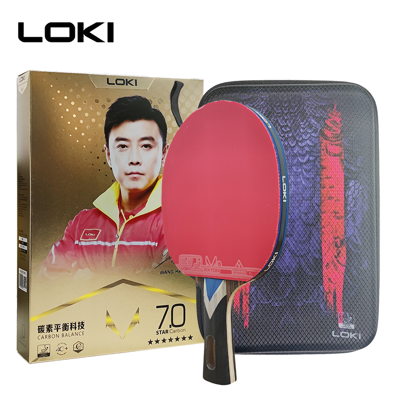 Loki 7 Star rakieta do tenisa  – Table Tennis Bat Butterfly recenzja i cena