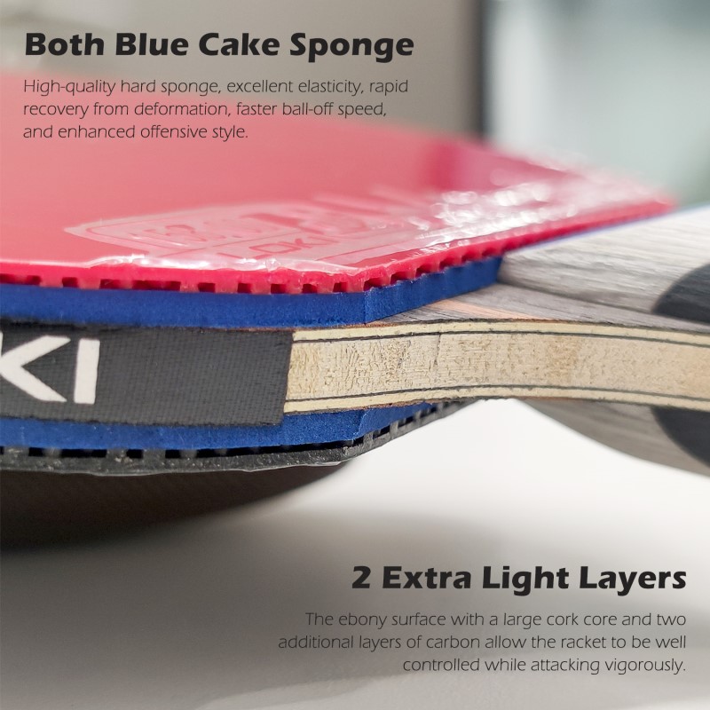 Loki 7 Star rakieta do tenisa  – Table Tennis Bat Butterfly recenzja i cena